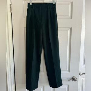 H&M Tapered Pants - Dark Green